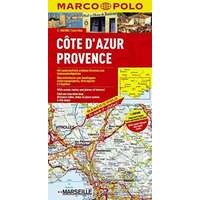 Mairdumont Côte d&#039;Azur térkép, Provence térkép Marco Polo 1:200 000