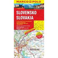 Mairdumont Szlovákia térkép Marco Polo 1:200 000 2015