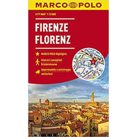 Mairdumont Firenze térkép Marco Polo 1:10 000 Firenze várostérkép vízálló