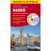 Mairdumont Madrid térkép Marco Polo vízálló 2019 1:15 000