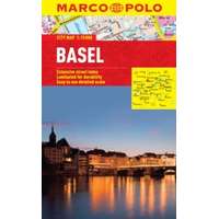 Mairdumont Basel térkép Marco Polo 1:15 000 Bázel térkép
