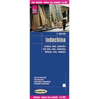 Reise Know-How Indokína térkép, Vietnam, Laosz, Kambodzsa térkép Reise 1:1 200 000