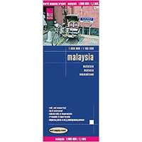 Reise Know-How Malaysia térkép Reise 1:800 000, 1:100 000 Malajzia térkép