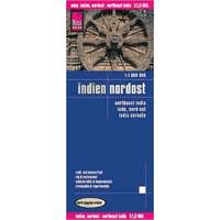Reise Know-How Észak-kelet India térkép Reise 1:300 000