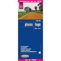Reise Know-How Ghana térkép Reise 1:600 000 Gána térkép