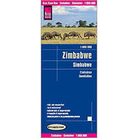 Reise Know-How Zimbabwe térkép Reise 1:800 000 Simbabwe térkép