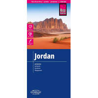 Reise Know-How Jordánia autós térkép, Jordánia térkép Reise 1:400 000