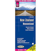 Reise Know-How Új-Zéland térkép Reise New Zealand térkép 1:1 000 000