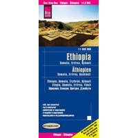 Reise Know-How Etiópia térkép Reise 1:1 800 000 Etiópia autós térkép, Ethiopia autós térkép