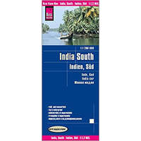 Reise Know-How Dél-India térkép Reise 2018 1:1 200 000