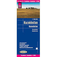 Reise Know-How Kazakhstan autós térkép, Kazahsztán térkép Reise 1:2 000 000 Kazahsztán autós térkép