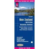 Reise Know-How Új-Zéland térkép Reise New Zealand 1:550 000 Északi sziget térkép