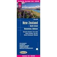 Reise Know-How Új-Zéland térkép Reise New Zealand 1:550 000 Déli sziget térkép