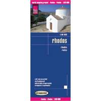 Reise Know-How Rodosz térkép Reise 1: 80 000 Rhodos térkép 2019