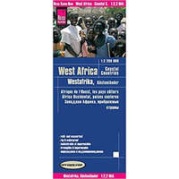 Reise Know-How Nyugat-Afrika autós térkép Reise 1:2 200 000 Nyugat Afrika térkép