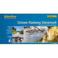 Esterbauer Verlag Ostsee-Radweg Dänemark kerékpáros térkép Esterbauer 1:75 000, Balti kerékpárút Dánia kerékpáros térkép