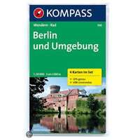 Kompass 700. Berlin és környéke turista térkép Kompass 1:50 000