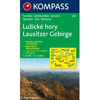 Kompass 2084. Lausitzer Gebirge//Lužické hory, CZ/D turista térkép Kompass