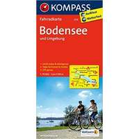 Kompass 3113. Bodensee und Umgebung kerékpáros térkép 1:70 000 Fahrradkarten