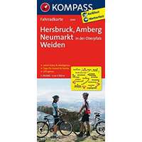 Kompass 3099. Hersbruck, Amberg, Neumarkt/Oberpfalz, Weiden kerékpáros térkép 1:70 000 Fahrradkarten