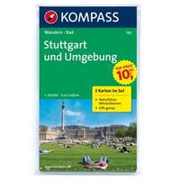 Kompass 780. Stuttgart und Umgebung, 2teiliges Set mit Naturführer turista térkép Kompass