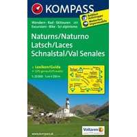 Kompass 051. Naturns, Naturno-Latsch, Laces-Schnalstal, Val Senales turista térkép Kompass 1:25 000