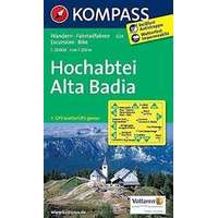 Kompass 624. Hochabtei/Alta Badia, 1:25 000 turista térkép Kompass