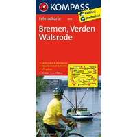 Kompass 3013. Bremen, Verden, Walsrode kerékpáros térkép 1:70 000 Fahrradkarten