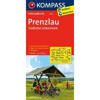 Kompass 3029. Prenzlau, Südliche Uckermark kerékpáros térkép 1:70 000 Fahrradkarten