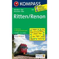 Kompass 068. Ritten/Renon, 1:25 000 turista térkép Kompass