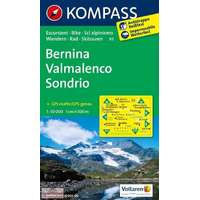 Kompass 93. Bernina, Sondrio turista térkép Kompass 1:50 000