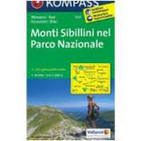 Kompass 2474. Monti Sibillini nel Parco Nazionale turista térkép Kompass 1:50 000