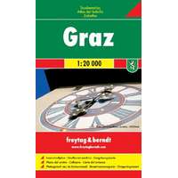Freytag & Berndt Graz város atlasz Freytag & Berndt 1:20 000
