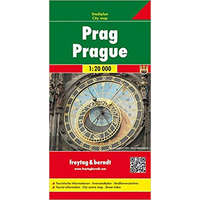Freytag & Berndt Prága térkép Freytag & Berndt 1:20 000 keményborítós