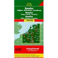 Freytag &amp; Berndt Benelux államok térkép 1:500 000 Freytag AK 80