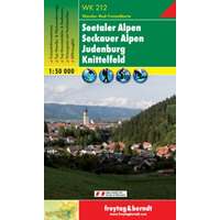 Freytag &amp; Berndt WK 212 Seetaler Alpen, Seckauer Alpen, Judenburg, Knittelfeld turistatérkép 1:50 000