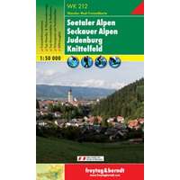 Freytag & Berndt WK 212 Seetaler Alpen, Seckauer Alpen, Judenburg, Knittelfeld turistatérkép 1:50 000