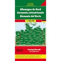 Freytag & Berndt Észak-Németország autós térkép Freytag 1:500 000