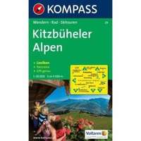 Kompass 29. Kitzbüheler Alpen turista térkép Kompass 1:50.000
