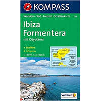 Kompass 239. Ibiza, Formetera térkép Kompass 1:50 000