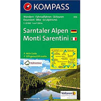 Kompass 056. Sarntaler Alpen/Monti Sarentini, 1:25 000, D/I turista térkép Kompass