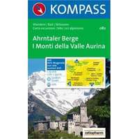 Kompass 082. Ahrntaler Berge, Monti di Valle Aurina turista térkép Kompass 1:25 000