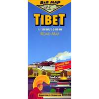 B&amp;B Map Tibet térkép B & B 1:1 500 000