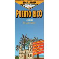 B&amp;B Map Puerto Rico térkép B&B Map 1:300 000