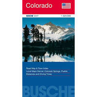 Busche Map Colorado térkép Busche Map 1:825 000