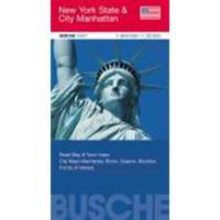 Busche map New York térkép Busche map New York állam 1:25 000, 1:800 000