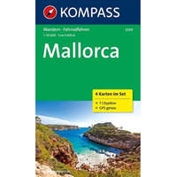 Kompass 2230. Mallorca térkép 1:35 000 Mallorca turista térkép Kompass