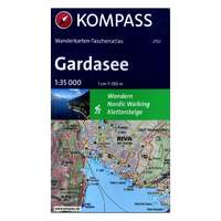Kompass 2752. Gardasee, Garda-tó térkép, túrakalauz, zsebatlasz 1:35 000 Kompass 2016