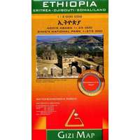 Gizi Map Etiópia térkép Gizi Map 1:2 000 000