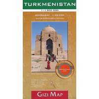 Gizi Map Türkmenisztán térkép Gizi Map 1:1 300 000